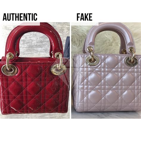 fake lady dior vs real|is Lady Dior real.